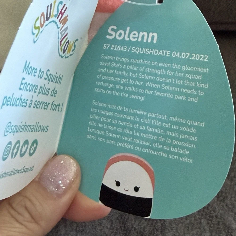 NWT Lot x2 Squishmallow 8-9